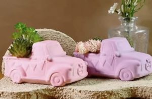 Car Shape Planter