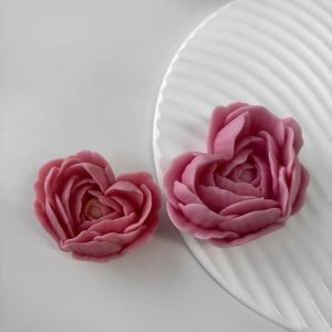 Rose Heart Scented Candle