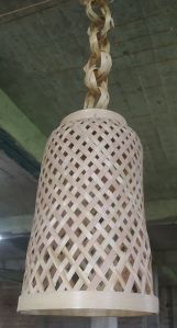 Woven Cylinder Bamboo Hanging Lamp