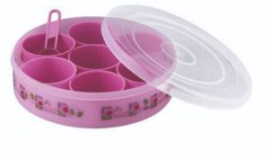 Plastic Masala Box 801 No. Printed