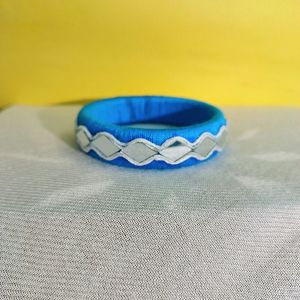 Mayuri Hand Crafted Mirror Fitted Thread Bangle