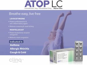 Levocetirizine Dihydrochloride And Montelukast Sodium Tablet
