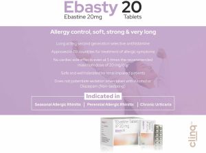 Ebastin 20mg tablet