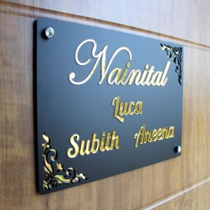 Acrylic Name Plate