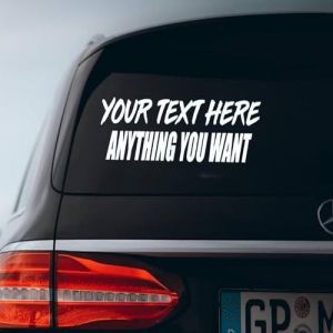 Custom Car Stickers