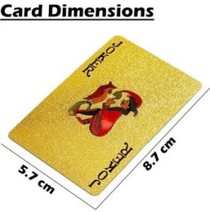 Gold Playing Card
