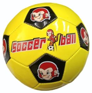 Yellow Rubber Imported Football Ball