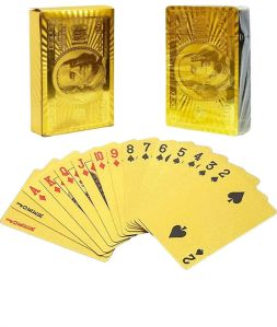 Golden Playing Cards