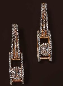 Women MG Marquise Dangler Earrings