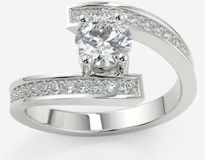 Solitaire Cocktail Lab Grown Diamond Ring