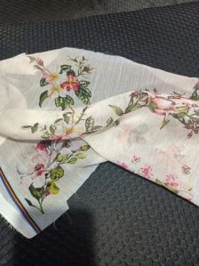 Printed Poly Chiffon Fabric