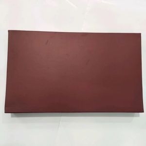 Plain Maroon Corrugated Shoe Box