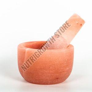 himalayan rock salt mortar pestle set