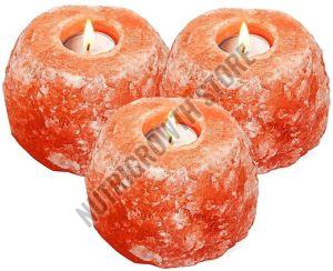 Himalayan Rock Salt T Light Candle Holder