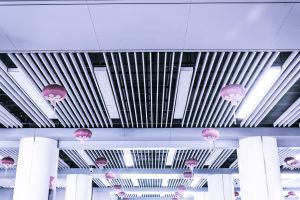 Metal Baffle Ceiling