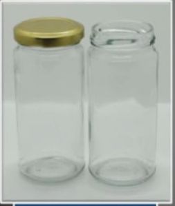 250 ML Bamboo Glass Jar