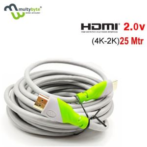 Multybyte HDMI TO HDMI CABLE 25 MTR