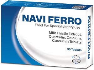 milk thistle extract quercetin calcium curcumin tablet