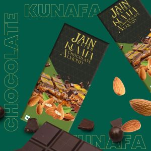 Almond Kunafa Chocolate A Luxurious Delight