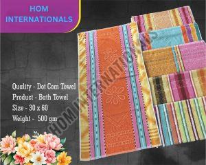 Dot Com Cotton Terry Towels