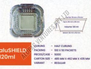 aluShield 120 ml Aluminum Foil Containers