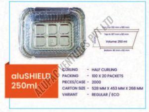 aluShield 250 ml Aluminum Foil Containers
