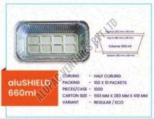 aluShield 660 ml Aluminum Foil Containers
