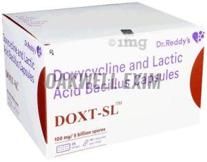 DOXT-SL Doxycycline and Lactic Acid Bacillus 100mg Capsules