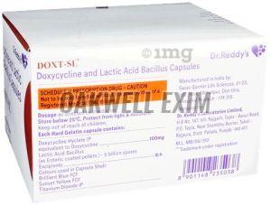 DOXT-SL Doxycycline and Lactic Acid Bacillus 100mg Capsules