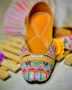 African Ladies Stone Work Jutti