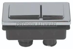 70mm Square Dual Flush Button