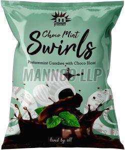 Small Chocomint Swirl Candy