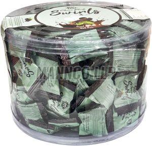 Chocomint Swirl Candy PVC Jar