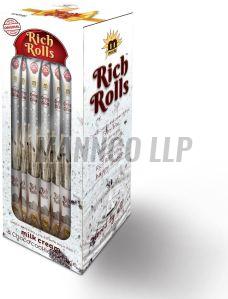 Rich Rolls Milk Cream & Cookies Wafer Sticks