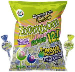 Zoomzoom Sour Lollipop