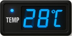 Blue Temperature Indicator