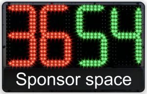 Football Player Substitution Display Board
