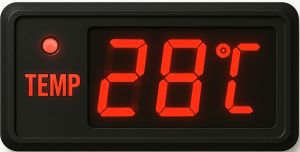 Red Temperature Indicator