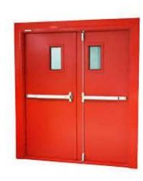 Glazed Fire Door