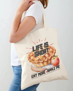 Apple Pie Design Tote Bag