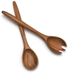 Acacia Oblong Salad Server 12\