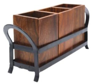 Wooden Cutlery Holder