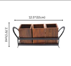 Wooden Cutlery Holder