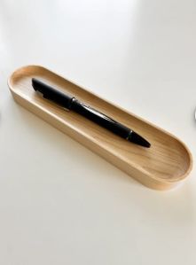 Walnut, Cherry and Maple Wood Desk Tray, Pen Tray