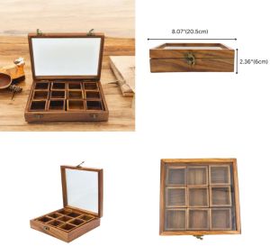 Wooden Spice Box
