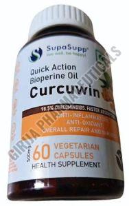 Supa Supp Curcuwin Oil Capsules