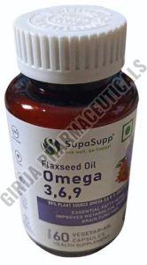 Supa Supp Flaxseed Oil Capsules