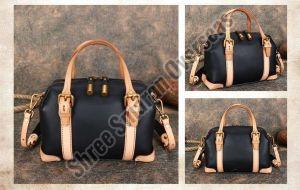Designer Leather Fabric Purse