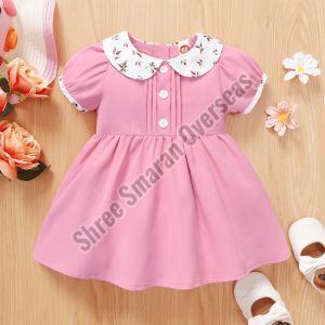 Fancy Pink Girls Frock