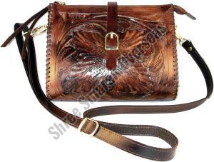 Leather Purse with Adjustable Strap